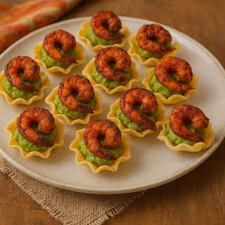 Blackened Shrimp Guac Bites